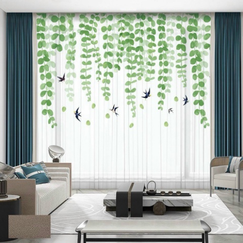 Màn Voan In Hình Sang Trọng